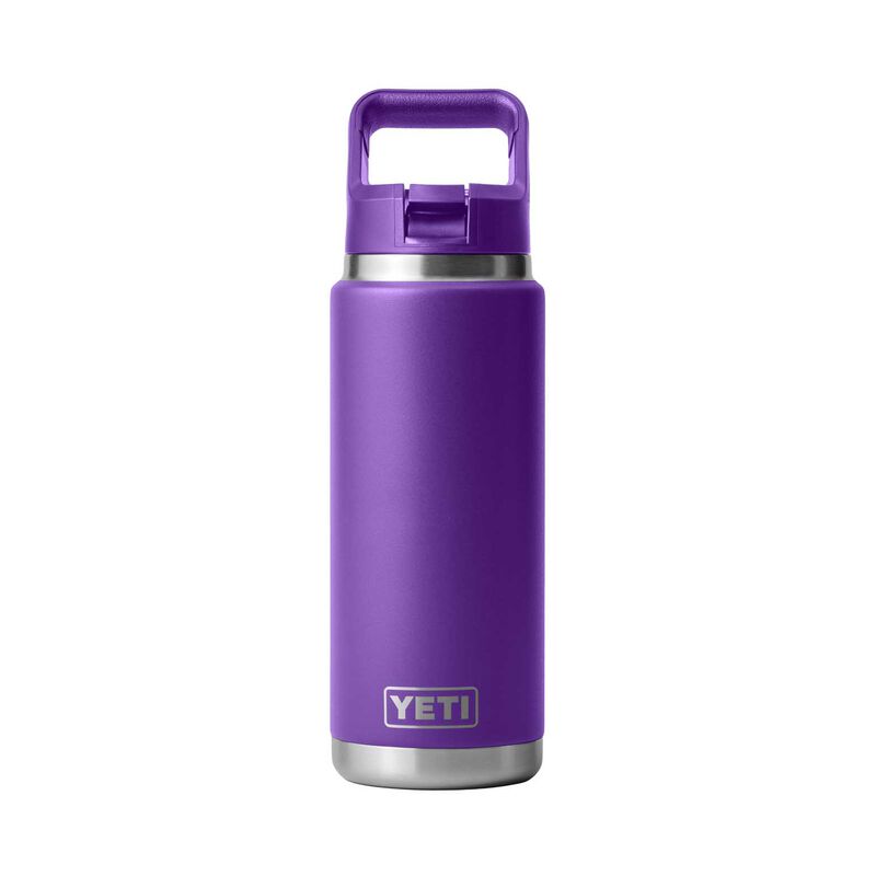 YETI Rambler&reg; 26oz (770ml) Water Bottle with Colour-Matched Straw Cap image number 0